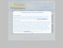 Tablet Screenshot of alprime.com